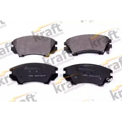 Комплект тормозных колодок, дисковый тормоз 6001672 KRAFT AUTOMOTIVE - купить в магазине запчастей по Украине