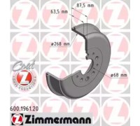 600196120 ZIMMERMANN - купить в магазине запчастей по Украине