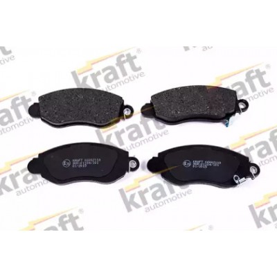 Комплект тормозных колодок, дисковый тормоз 6002110 KRAFT AUTOMOTIVE - купить в магазине запчастей по Украине