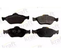 Комплект тормозных колодок, дисковый тормоз KRAFT AUTOMOTIVE 6002340 6002340 KRAFT AUTOMOTIVE - купить в магазине запчастей по Украине