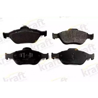 Комплект тормозных колодок, дисковый тормоз 6002340 KRAFT AUTOMOTIVE - купить в магазине запчастей по Украине