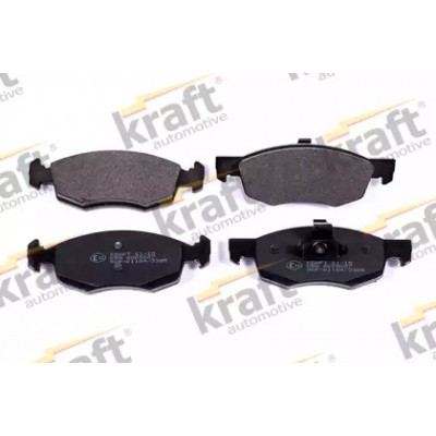 Комплект тормозных колодок, дисковый тормоз 6005027 KRAFT AUTOMOTIVE - купить в магазине запчастей по Украине