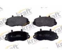 Комплект тормозных колодок, дисковый тормоз KRAFT AUTOMOTIVE 6005180 6005180 KRAFT AUTOMOTIVE - купить в магазине запчастей по Украине