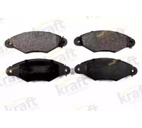 Комплект тормозных колодок, дисковый тормоз KRAFT AUTOMOTIVE 6005250 6005250 KRAFT AUTOMOTIVE - купить в магазине запчастей по Украине