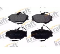 Комплект тормозных колодок, дисковый тормоз KRAFT AUTOMOTIVE 6005670 6005670 KRAFT AUTOMOTIVE - купить в магазине запчастей по Украине