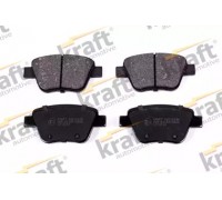 Комплект тормозных колодок, дисковый тормоз KRAFT AUTOMOTIVE 6010094 6010094 KRAFT AUTOMOTIVE - купить в магазине запчастей по Украине