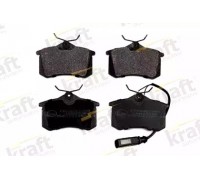 Комплект тормозных колодок, дисковый тормоз KRAFT AUTOMOTIVE 6010960 6010960 KRAFT AUTOMOTIVE - купить в магазине запчастей по Украине