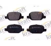 Комплект тормозных колодок, дисковый тормоз KRAFT AUTOMOTIVE 6011551 6011551 KRAFT AUTOMOTIVE - купить в магазине запчастей по Украине