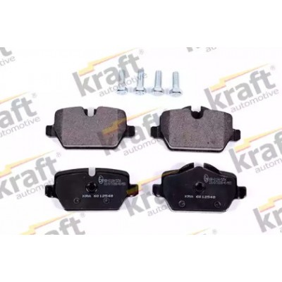 Комплект тормозных колодок, дисковый тормоз 6012548 KRAFT AUTOMOTIVE - купить в магазине запчастей по Украине