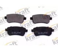 Комплект тормозных колодок, дисковый тормоз KRAFT AUTOMOTIVE 6015112 6015112 KRAFT AUTOMOTIVE - купить в магазине запчастей по Украине