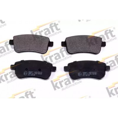 Комплект тормозных колодок, дисковый тормоз 6015112 KRAFT AUTOMOTIVE - купить в магазине запчастей по Украине