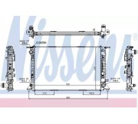 60317 NISSENS - купить в магазине запчастей по Украине