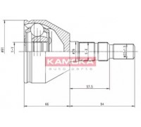 6037 KAMOKA - купить в магазине запчастей по Украине