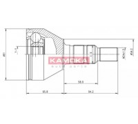 6039 KAMOKA - купить в магазине запчастей по Украине