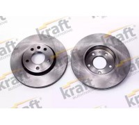 Тормозной диск KRAFT AUTOMOTIVE 6045430 6045430 KRAFT AUTOMOTIVE - купить в магазине запчастей по Украине