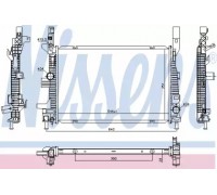 606033 NISSENS - купить в магазине запчастей по Украине