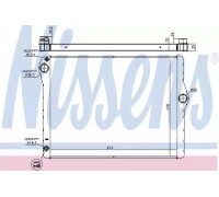 60776 NISSENS - купить в магазине запчастей по Украине