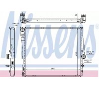 60807 NISSENS - купить в магазине запчастей по Украине