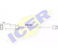 Сигнализатор, износ тормозных колодок ICER 610576 C 610576C ICER - купить в магазине запчастей по Украине