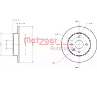 Тормозной диск METZGER 6110022 6110022 METZGER - купить в магазине запчастей по Украине