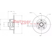 6110043 METZGER - купити в магазині запчастин по Україні