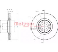 Тормозной диск METZGER 6110134 6110134 METZGER - купить в магазине запчастей по Украине