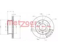 Тормозной диск METZGER 6110142 6110142 METZGER - купить в магазине запчастей по Украине