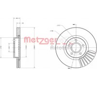 Тормозной диск METZGER 6110162 6110162 METZGER - купить в магазине запчастей по Украине
