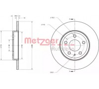 Тормозной диск METZGER 6110311 6110311 METZGER - купить в магазине запчастей по Украине