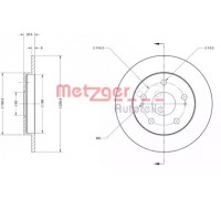Тормозной диск METZGER 6110498 6110498 METZGER - купити в магазині запчастин по Україні