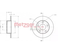 6110532 METZGER - купить в магазине запчастей по Украине