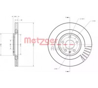 Тормозной диск METZGER 6110616 6110616 METZGER - купить в магазине запчастей по Украине