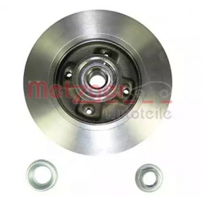 Тормозной диск 6110726 METZGER - купить в магазине запчастей по Украине