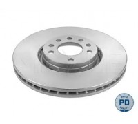 Тормозной диск MEYLE 615 521 0008/PD 6155210008PD MEYLE - купить в магазине запчастей по Украине
