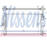 61676 NISSENS - купити в магазині запчастин по Україні