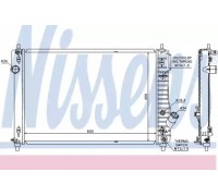 Теплообменник NISSENS 61687 61687 NISSENS - купити в магазині запчастин по Україні