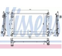 617854 NISSENS - купить в магазине запчастей по Украине