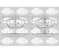 Комплект тормозных колодок, дисковый тормоз SASIC 6214019 6214019 SASIC - купить в магазине запчастей по Украине