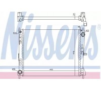 637605 NISSENS - купить в магазине запчастей по Украине