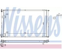 Радиатор, охлаждение двигателя NISSENS 63935A 63935A NISSENS - купити в магазині запчастин по Україні