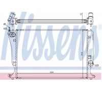 64666A NISSENS - купити в магазині запчастин по Україні