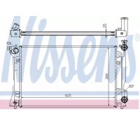 64667A NISSENS - купити в магазині запчастин по Україні
