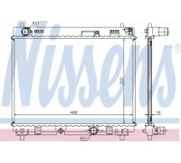 Радиатор, охлаждение двигателя NISSENS 64676A 64676A NISSENS - купить в магазине запчастей по Украине