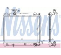 646868 NISSENS - купити в магазині запчастин по Україні