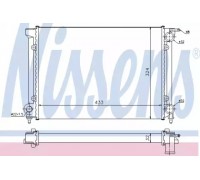 Радиатор, охлаждение двигателя NISSENS 651811 651811 NISSENS - купить в магазине запчастей по Украине