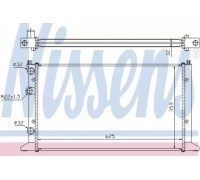 Радиатор, охлаждение двигателя NISSENS 65265A 65265A NISSENS - купить в магазине запчастей по Украине