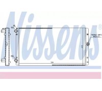 Радиатор, охлаждение двигателя NISSENS 65301 65301 NISSENS - купить в магазине запчастей по Украине