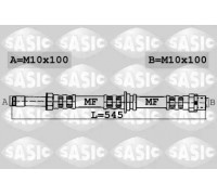 Тормозной шланг SASIC 6606163 6606163 SASIC - купить в магазине запчастей по Украине