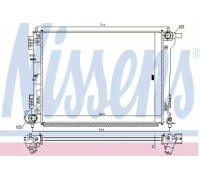 666232 NISSENS - купить в магазине запчастей по Украине