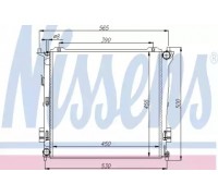 66678 NISSENS - купить в магазине запчастей по Украине